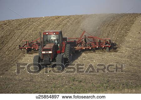 canada, cultivating, saskatchewan, scenic, field, farmer View Large Photo Image Stock Photo - canada, cultivating, saskatchewan, scenic, field, farmer. Fotosearch