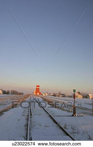 Picture - canada, elevators, saskatchewan, scenic, bethune, grain. Fotosearch
