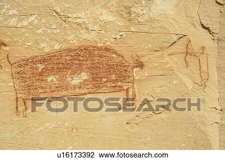 Stock Image - canyon, district, desert, petrograph, park, rock. Fotosearch