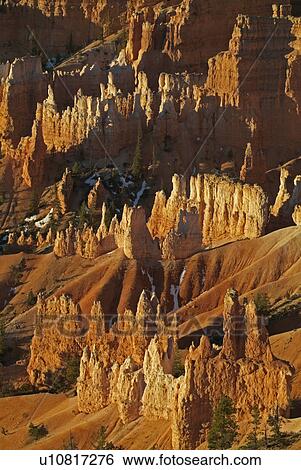 Stock Photograph - canyon, shadow, hoodoo, usa, bryce. Fotosearch