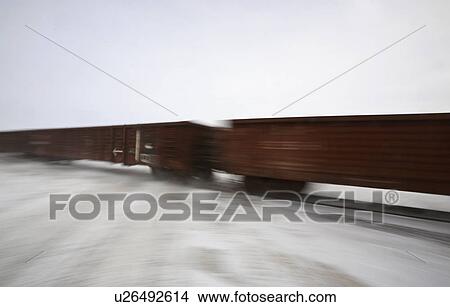 Picture - cars, crossing, road, passing, rail. Fotosearch