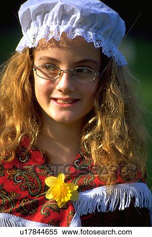 Stock Photography - castle, released, cardiff, girl, young, model. Fotosearch