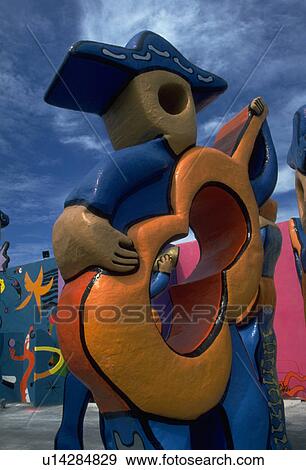 Stock Photo - center, sculpture, entertainment, outside, displayed, imaginative. Fotosearch