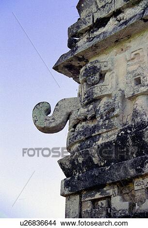 chichen, carving, unbroken, nose, chac, stone View Large Photo Image Picture - chichen, carving, unbroken, nose, chac, stone. Fotosearch