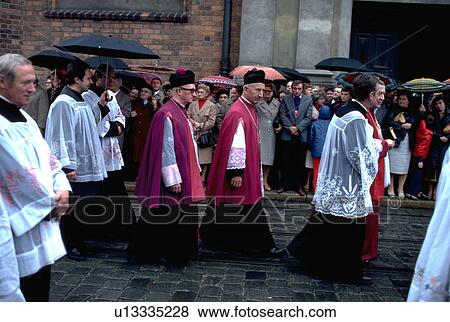Stock Photo - church, religious, part, take, leaders, frocked. Fotosearch
