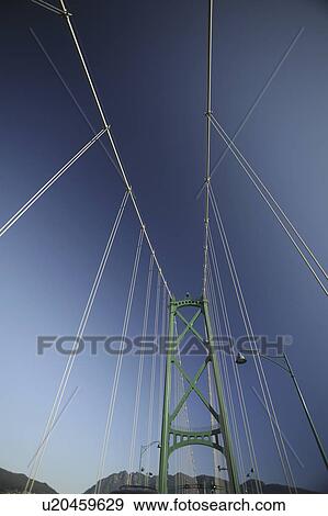 Stock Photo - columbia, gate, british, vancouver, bridge, lions. Fotosearch