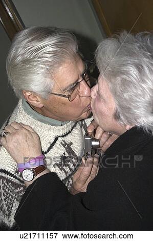 Stock Photo - couple, plainfield, 70, age, romantic. Fotosearch