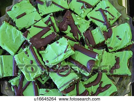 Picture - day, frosted, patricks, saint, st, green. Fotosearch