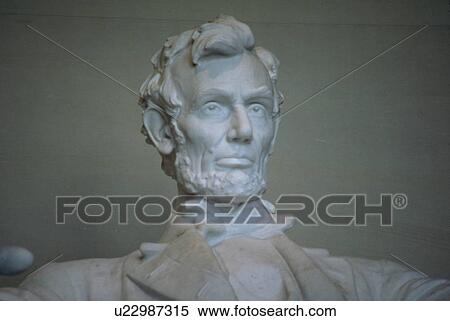Stock Photography - dc, abraham, washington, memorial, lincoln, statue. Fotosearch