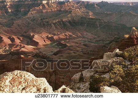 Stock Photo - desert, canyon, arizona, river, colorado, grand. Fotosearch