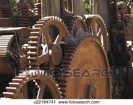 equipment, gears, logging, old, part, rusty View Large Photo Image Stock Image - equipment, gears, logging, old, part, rusty. Fotosearch