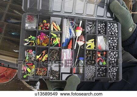 equipped, nisswa, tackle, colorful, well View Large Photo Image Stock Photo - equipped, nisswa, tackle, colorful, well. Fotosearch