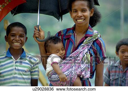 Stock Photograph - family, children, female, woman, kids, asia. Fotosearch