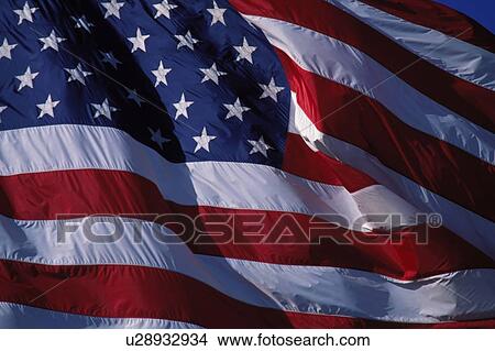 Picture - flag, Stripes, Stars, American, american. Fotosearch
