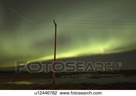 Stock Image - gardner, lights, west, just, seen, northern. Fotosearch