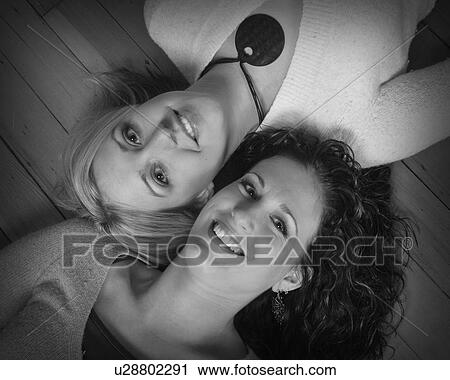 get, lovely, females, women, young, two View Large Photo Image Stock Image - get, lovely, females, women, young, two. Fotosearch