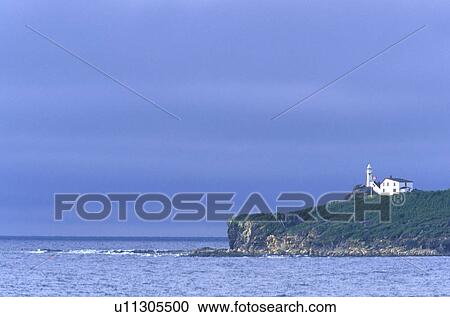 Stock Image - gross, park, atlantic, head, coastline, overcast. Fotosearch