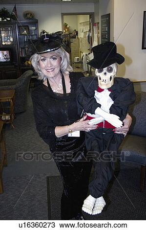 halloween, female, dressed, 60, age, woman View Large Photo Image Stock Image - halloween, female, dressed, 60, age, woman. Fotosearch