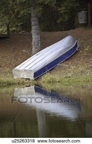 hills, boat, cypress, lake, shore, reflection View Large Photo Image Stock Photo - hills, boat, cypress, lake, shore, reflection. Fotosearch
