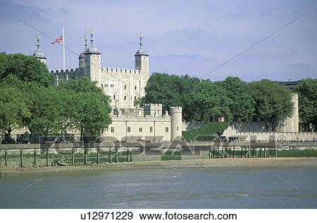 Stock Photo - historic, london, castle, thames, river, tower. Fotosearch