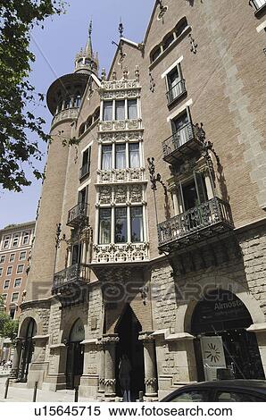 Stock Photography - house, 1905, built, cadafalch, punxes. Fotosearch