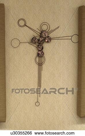 Stock Photograph - illinois, design, springs, western, cross, artistic. Fotosearch