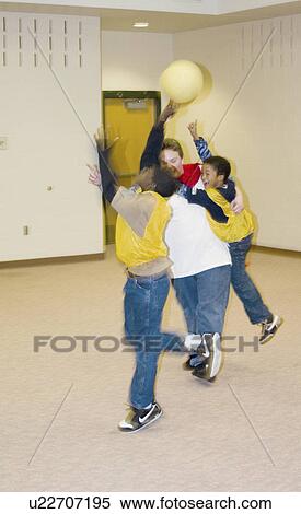Stock Photography - kids, playing, 12, ages, blurred. Fotosearch