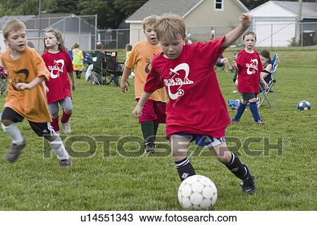kids, soccer, playing, age, children View Large Photo Image Stock Image - kids, soccer, playing, age, children. Fotosearch