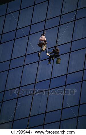 lafayette, cleaner, skyscraper, outside, hanging, window View Large Photo Image Stock Photo - lafayette, cleaner, skyscraper, outside, hanging, window. Fotosearch