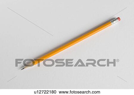 Stock Image - lead, erase, instrument, ferrule, eraser, desk. Fotosearch