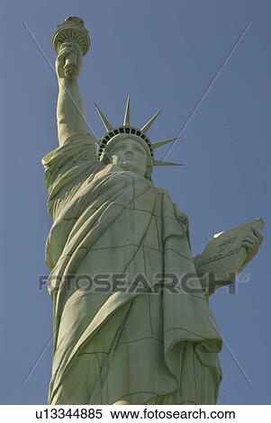 Stock Photography - liberty, replica, york, new, statue. Fotosearch