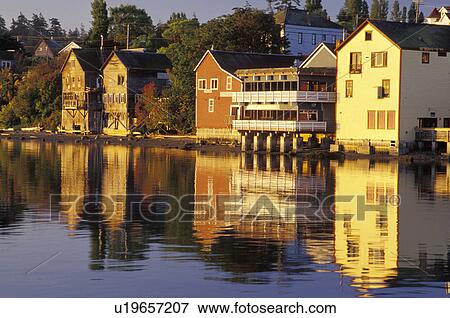 morning, waterfront, village, washington, sunrise, coupeville View Large Photo Image Stock Photo - morning, waterfront, village, washington, sunrise, coupeville. Fotosearch
