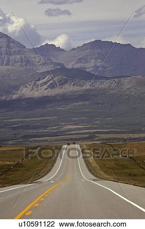 Stock Image - mountains, southwestern, highway, seen, rocky. Fotosearch