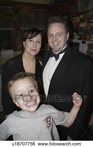 Stock Photograph - mugging, formal, parents, age. Fotosearch