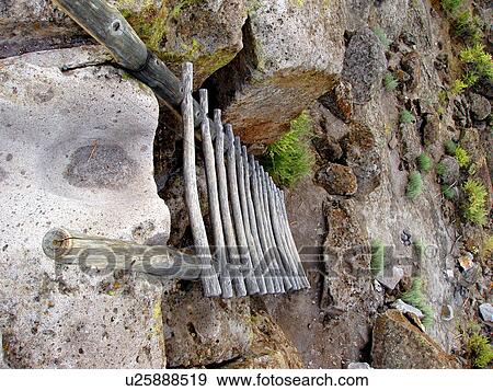Stock Photo - national, nm, almos, monument, bandelier. Fotosearch