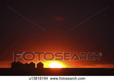Picture - or, sun, time, sundown, sunset. Fotosearch