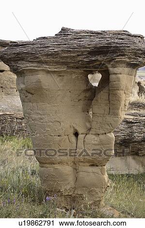 Stock Image - park, formations, provincial, stone, writingon, rock. Fotosearch