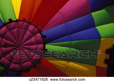 Stock Photograph - pattern, balloon, hotair, graphic. Fotosearch