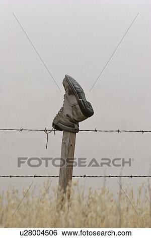 post, work, fence, top, boot, old View Large Photo Image Stock Photograph - post, work, fence, top, boot, old. Fotosearch