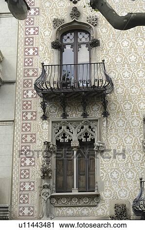 Stock Image - recreates, ametller, cadafalch, josep, house, casa. Fotosearch