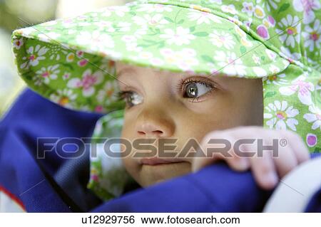 Stock Photograph - released, riding, girl, baby, model. Fotosearch