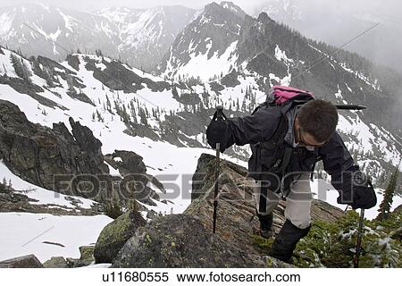 released, snowy, climbing, male, model View Large Photo Image Stock Photography - released, snowy, climbing, male, model. Fotosearch