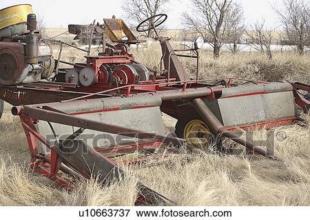 rusting, swather, canada, saskatchewan, scenic, abandoned View Large Photo Image Stock Photo - rusting, swather, canada, saskatchewan, scenic, abandoned. Fotosearch