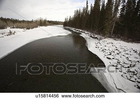 saskatchewan, water, south, river, ice, open View Large Photo Image Stock Photograph - saskatchewan, water, south, river, ice, open. Fotosearch