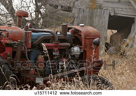 scenic, abandoned, homestead, yard, tractor, old View Large Photo Image Stock Image - scenic, abandoned, homestead, yard, tractor, old. Fotosearch