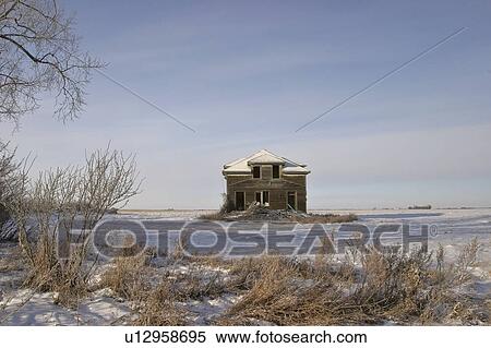 Stock Photography - scenic, abandoned, house, farm, deserted, old. Fotosearch