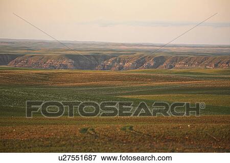 Stock Photo - scenic, big, sunset, valley, muddy, view. Fotosearch