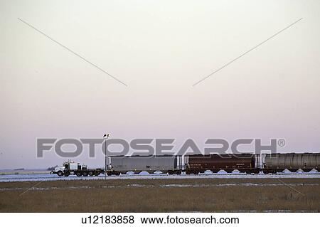 scenic, pulling, cars, ore, railcars, truck View Large Photo Image Stock Photo - scenic, pulling, cars, ore, railcars, truck. Fotosearch