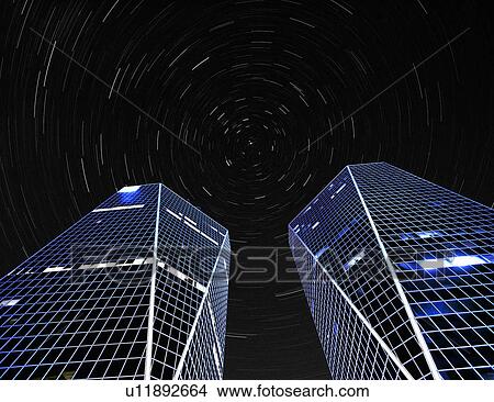 scenic, towers, night, starlit, regina, hill View Large Photo Image Picture - scenic, towers, night, starlit, regina, hill. Fotosearch