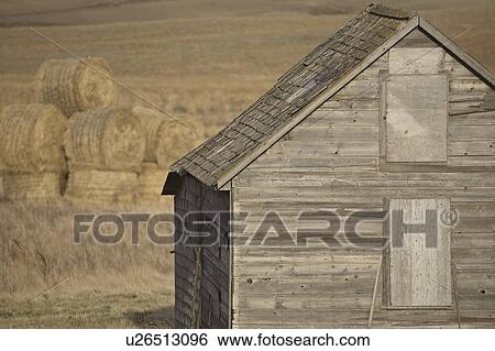 Stock Photograph - scenic, up, building, farm, old, boarded. Fotosearch